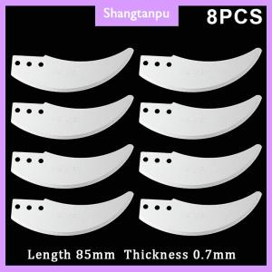 [shangtanpu] 4 8PCS 85mm Agricultural Chopper Blade Breeding Chicken Duck And Pig Feed Fruit And Vegetable Cutting Machine Farm Cutter Grass