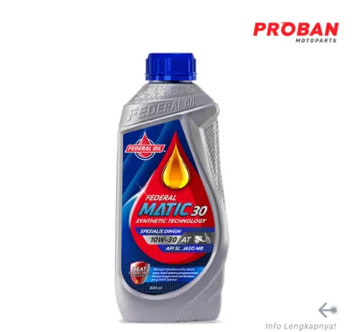 Oli Federal Matic 800 ml Pelumas motor honda beat vario mio m3 fino xride scoopy genio dll
