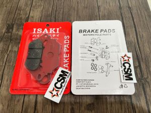 DISPAD PREMIUM ISAKI Dispad Kampas Rem Depan Mio New/Mio Sporty/Soul/Jupiter Mx/Vixion Old/New/Xeon/X Ride/Mio J