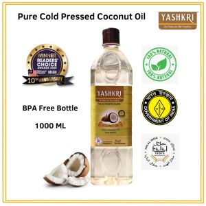 Yashkri Pure Virgin Coconut Oil Cold Pressed -1L