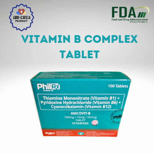 VITAMIN B COMPLEX TABLET/ VIT B COMPLEX | Lazada PH