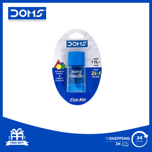 Doms Erasner Eraser with Sharpener