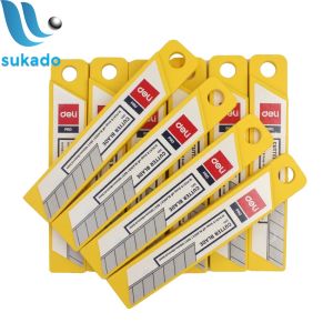 Lưỡi dao dọc giấy Deli 2015 nhọn 30 độ [10 lưỡi dao] THIỆN PHƯỚC
