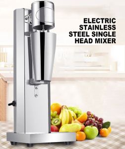 Milkshake machine blender commercial stainless steel milkshake machine pearl milk tea blender milk foam blender 1L