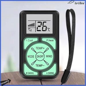 【jianzhanqinl】 Mini Portable Luminous Universal LCD A C Remote Control Glow In The Dark Compatible With All Major Air Conditioner