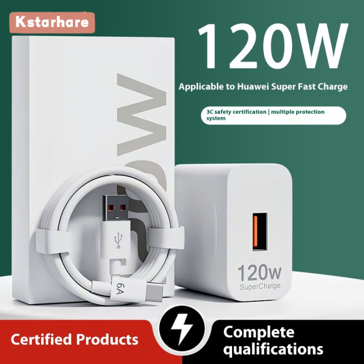 Kstarhare Bộ sạc sạc siêu nhanh Android 66W/120W phù hợp với giao diện Loại C