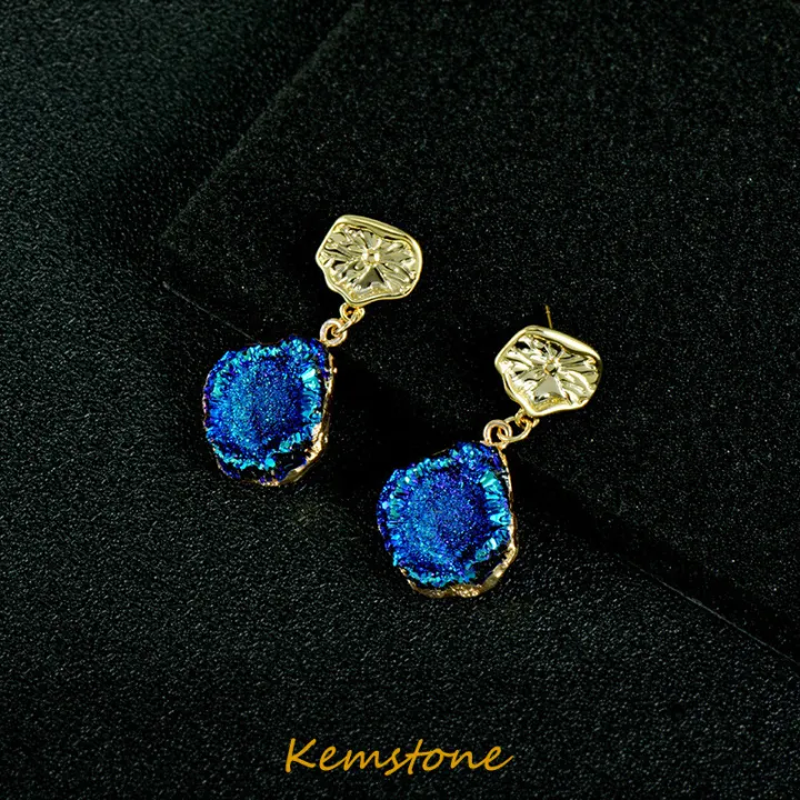 Kemstone%20Peacock%20Blue%20Anti-True%20Crystal%20Stone%20Drop%20Earrings%20for%20Women%20Fashion%20Jewelry%20-%20Image%205