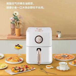 AirFryer Mechanical Type eless  Glass Air Fryer Digital Airfryer  Stainless Steel Air Fryer  eless Mute Inligent Air Fryer Alloy Material 空气炸锅