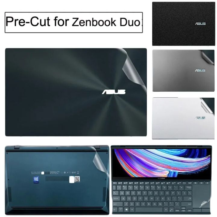 3Pcs Protective Vinyl Sticker Cover For ASUS Laptop Zenbook Duo Pro 14 ...