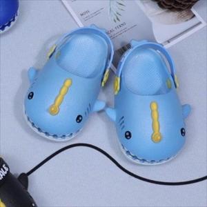 Sandal Slop Baim Bakpao PCU Karet Anak Karakter PAUS Happy Whale Timbul 3D lucu import MOKAYA MKY JH-880 22-29 30-35