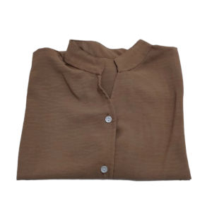 Kemeja Polos Wanita Oversize Lengan Pendek Crinkle AirFlow Premium