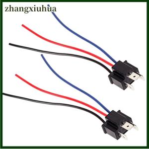 zhangxiuhua 9003 H4 Bulb Socket Male Adapter Connector Car Headlight Fog Lamp Male Adapter Socket Wiring Harness Headlamp Connector