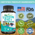 Biofinest Lutein Eye+ Vitamin Supplement - 5:1 Ratio Zeaxanthin Astaxanthin Eyebright Bilberry - Improve Contrast Fine Detail Eye Health - Support Healthy Lens Macula Retina Night Vision - Soothe Blue Light Aging Tired Dry Eye Strain (120 Veg. Capsule. 