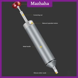 Mazhaha 1Pc Aluminum Alloy Powerful Desoldering Pump Picker Suction Tin Soldering Pen Removal Vacuum Solder Iron Welding Repair Tool
