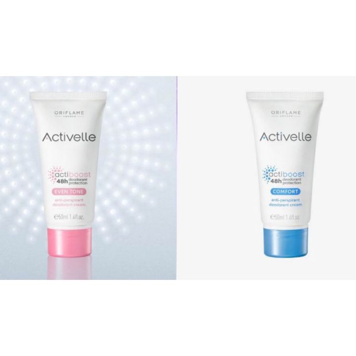 Activelle Antiperspirant Deodorant Cream Even tone Comfort
