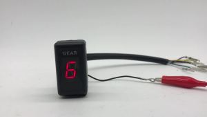 New Style 6 Speed Universal Motorcycle Digital Display Led Motocross Off-Road Moto Light & Neutral Gear Indicator Monitor
