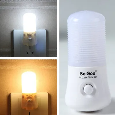 Đèn Ngủ Vuông Cảm Biến Tự Sáng Khi Về Đêm - Đèn Ngủ Cảm Biến Ánh Sáng Tự Động Tắt Mở ( Trắng ) Siêu Tiết Kiệm ⚡ Siêu Rẻ ⚡