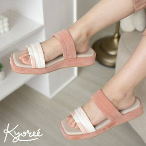 Kyoree Mina Sandal Wanita Platform - Sandal Printing