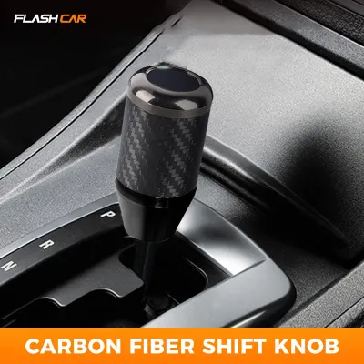 Gear Shift Knob Handle Manual Universal For Truck TOYOTA Automatic Carbon Fiber Shifter Stick Lever