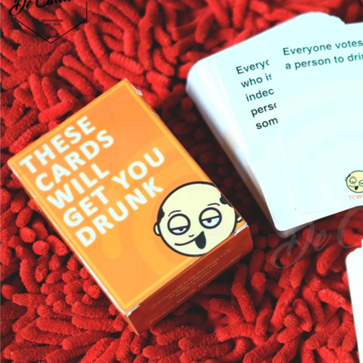 Funny Drinking Game These Cards Will Get You Drunk Card Game For ...