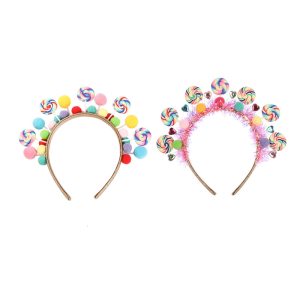 Environmental Bioplastic Rain Fibers Hair Clip For Kids Birthday Incidents Comfortable Flexible Hair Group