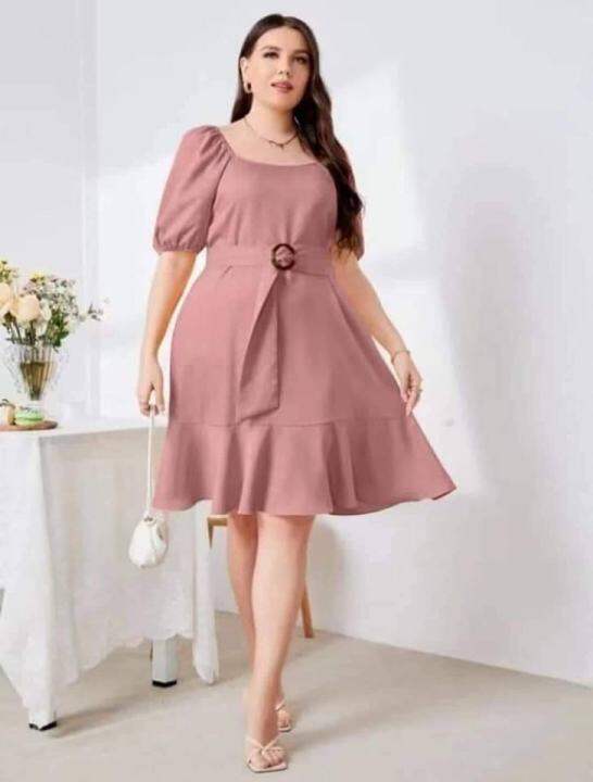 Lazada dress for clearance chubby