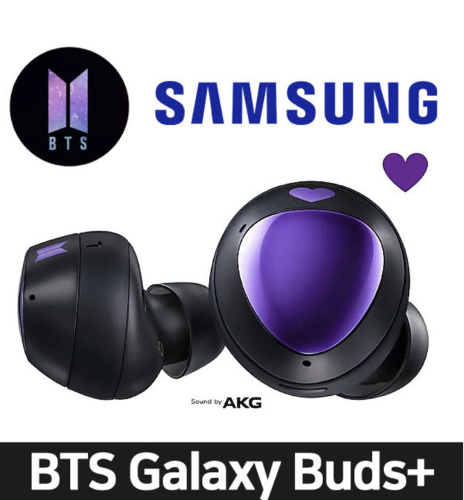 BTS x Samsung Galaxy Buds Plus+ BTS Edition Wireless Bluetooth 