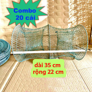 Combo 20 Bẫy Ếch Bẫy Cua Kiểu Mới Gấp Gọn Lại Được