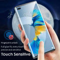 ปลดล็อคการซ่อมตัวเองฟิล์มสำหรับ Huawei Mate 50 40 30 P60 P50 P40 P30 Pura 70 80 Ultra Pro Plus Art Nova 8 9 10 Pro ปกป้องหน้าจอชัดเจนไม่กระจกเทมเปอร์. 