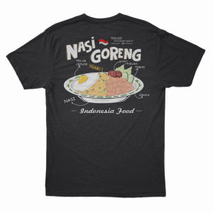 KAOS DISTRO VIRAL NASI GORENG-BAJU COWOK KEREN TERBARU 2024