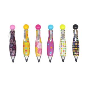 6 Pcs Short Fat Pen Ballpoint Pen Oil Pen Big Fat Pen Smooth Writing Pen Elegant Fat Pen for Office School