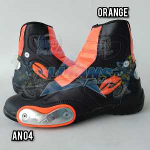Sepatu touring Sepatu pelindung Sepatu Balap Sepatu Aman Sepatu Jalan Raya safety AN04