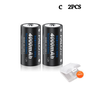 PALO Pengisi Daya Baterai Tipe D/C / AA / AA Pengisi Daya Baterai untuk Baterai 1.2v Ni-MH/Battery Charger