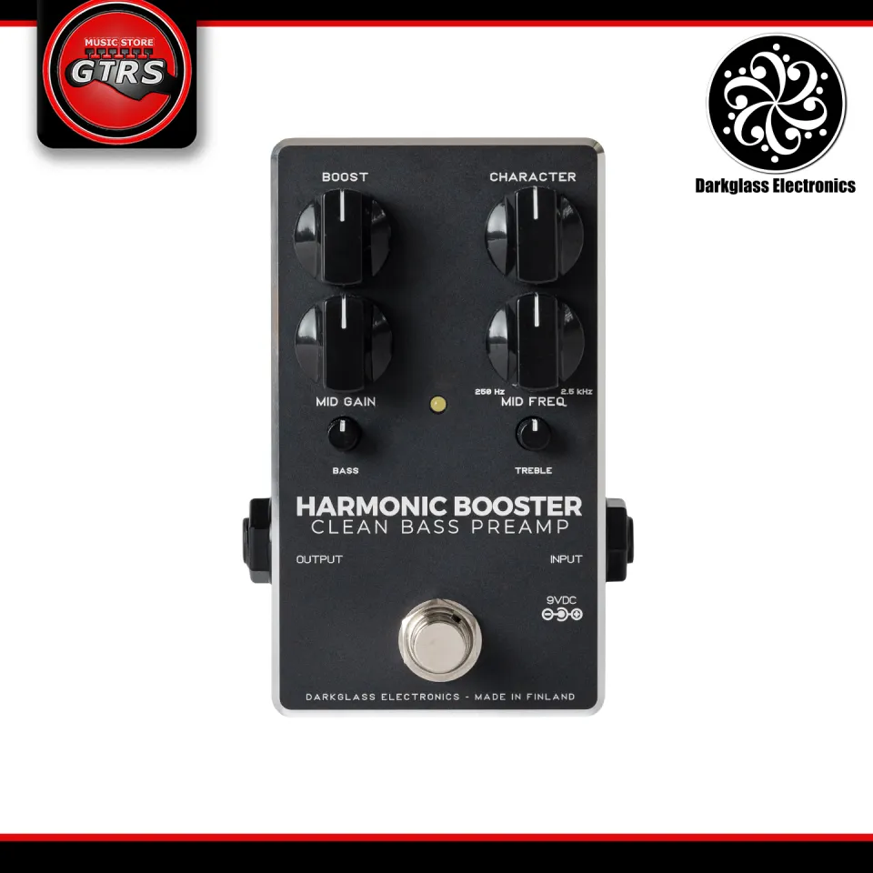 Darkglass Harmonic Booster Clean Bass Preamp Effects Pedal Finland