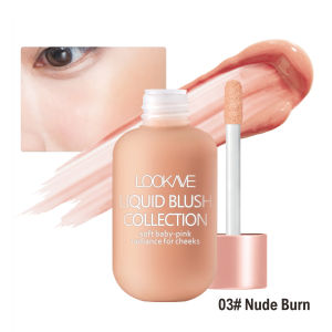 New Liquid Cheek Blush Glossier Peach Liquid Blush Waterproof Velvet Natural Cheek Blush Makeup Brighten Highlighter Professional Korea