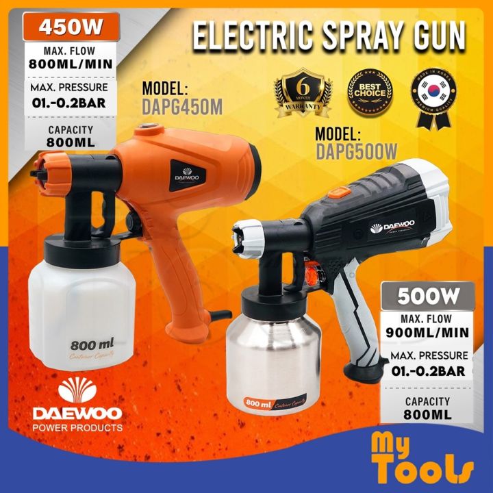 SPECIAL PROMO !!! DAEWOO 450W 500W Electric Spray Gun DAPG450M DAPG500W