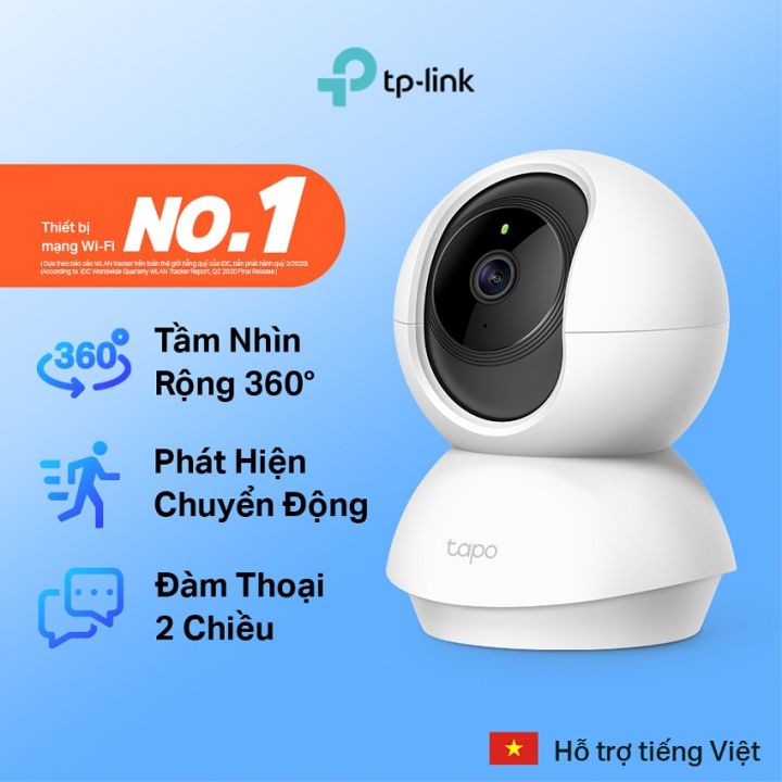 Camera Wi-Fi TP-Link Tapo C200 1080P (2MP) Camera Wi-Fi An Ninh Gia Đình Quay Quét