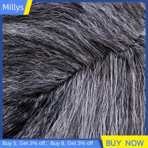 Millys Quà Tặng Giáng Sinh AYLMER Tóc Giả Màu Xám Bà Già Bà Cụ Tóc Búi Trang Phục Trang Phục Hóa Trang Bà Mẹ Lớn