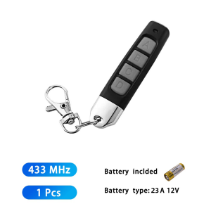(Gantch) Autogate 433mhz Remote Control Auto Gate Remote Control Duplicator Garage Remote (Includes Battery)