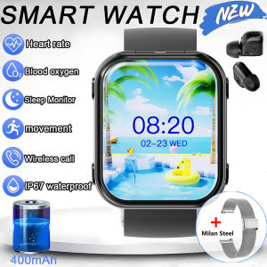 2025New TWS Headset 2 In1 Smart Watch Wireless Bluetooth Dual Earbuds Call Sleep Health Monitor GPS Tracker Sports Smartwatch