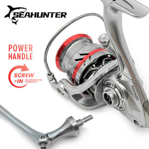 [OFFICIAL] SEASIR OER Reel Pancing Gulungan Putar Spinning Reel Saltwater SW Ultra Light Lemparan Panjang Spool Dangkal Aluminium 9+1BB (Tarik Maksimal 12kg) power metal handle