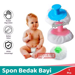 Tempat Bedak Bayi/Tempat Bedak Tabur Multicollor Baby Powder Free Puff Case-Vegasus Store(COD)
