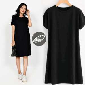 dress andin dress santai jumbo spandex jersy