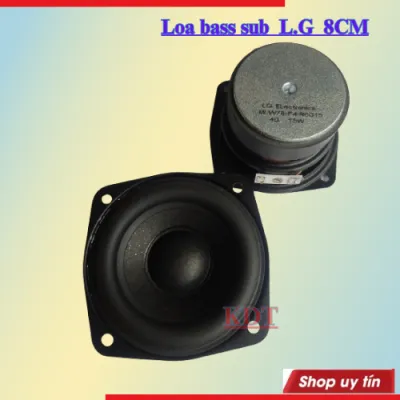 Loa bass sub LG gân béo đường kính ngang 10cm công suất 50 0W lắp loa ô tô mạch 12V 24V - Giá 1 chiếc