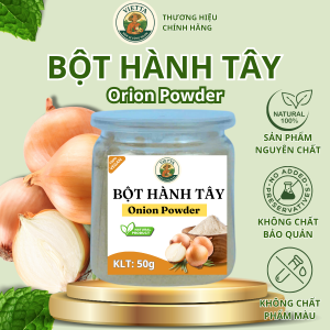 Bột Hành Tây Vietta Spices 50g - Gia Vị Cho Mì Ý Cà Ri Bò Kho Nước Sốt Đậm Đà Chuẩn Vị Tiện Lợi
