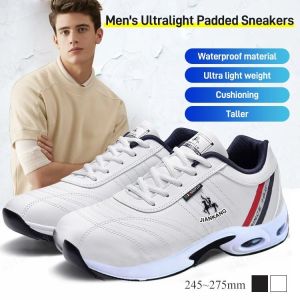 guibai Mens Waterproof Oil Proof Leather and Nonslip leather shoes