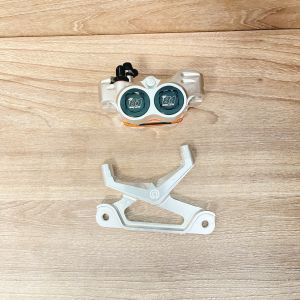 Heo Dầu 81 CNC 4 Piss Thailand kèm pát Vario/Click/Vision đĩa 260/267mm màu đen