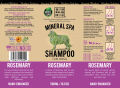 Reliq Mineral Spa Pet Shampoo Rosemary Sachet. 