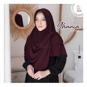 Azmeela Ghania Pashmina Instant Veil 2 Layer