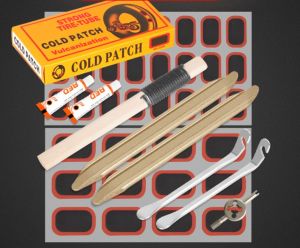 (Ready) 96pcs Bicycle Tire Repair Kit Patch MTB Road Bike Tyre Fast Repair Tools